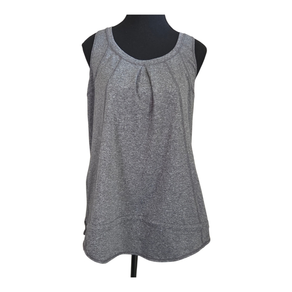 ⭐️Weatherproof Women's Heather Gray Tank Top With Adjustable Toggles Size L